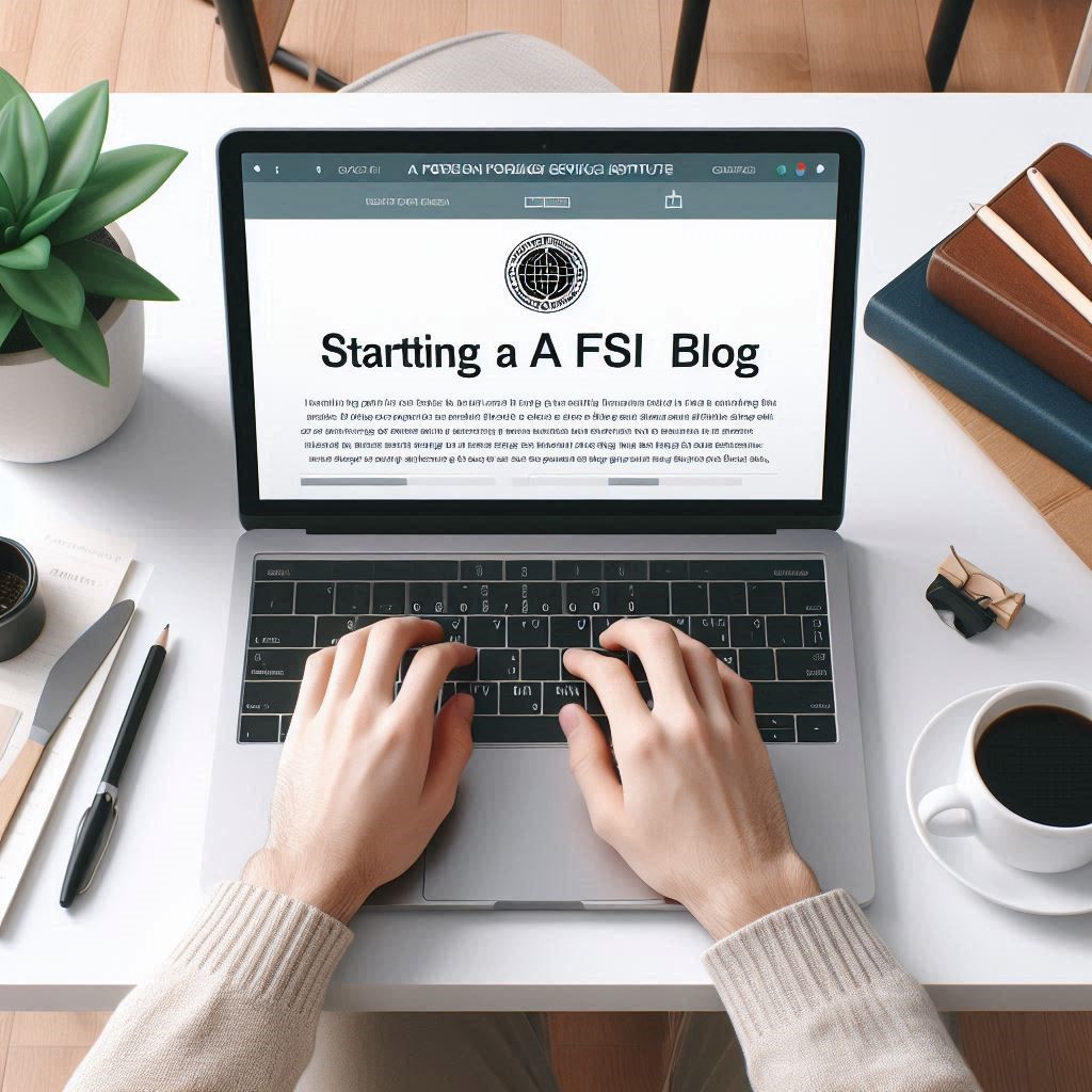 how to start an FSI Blog