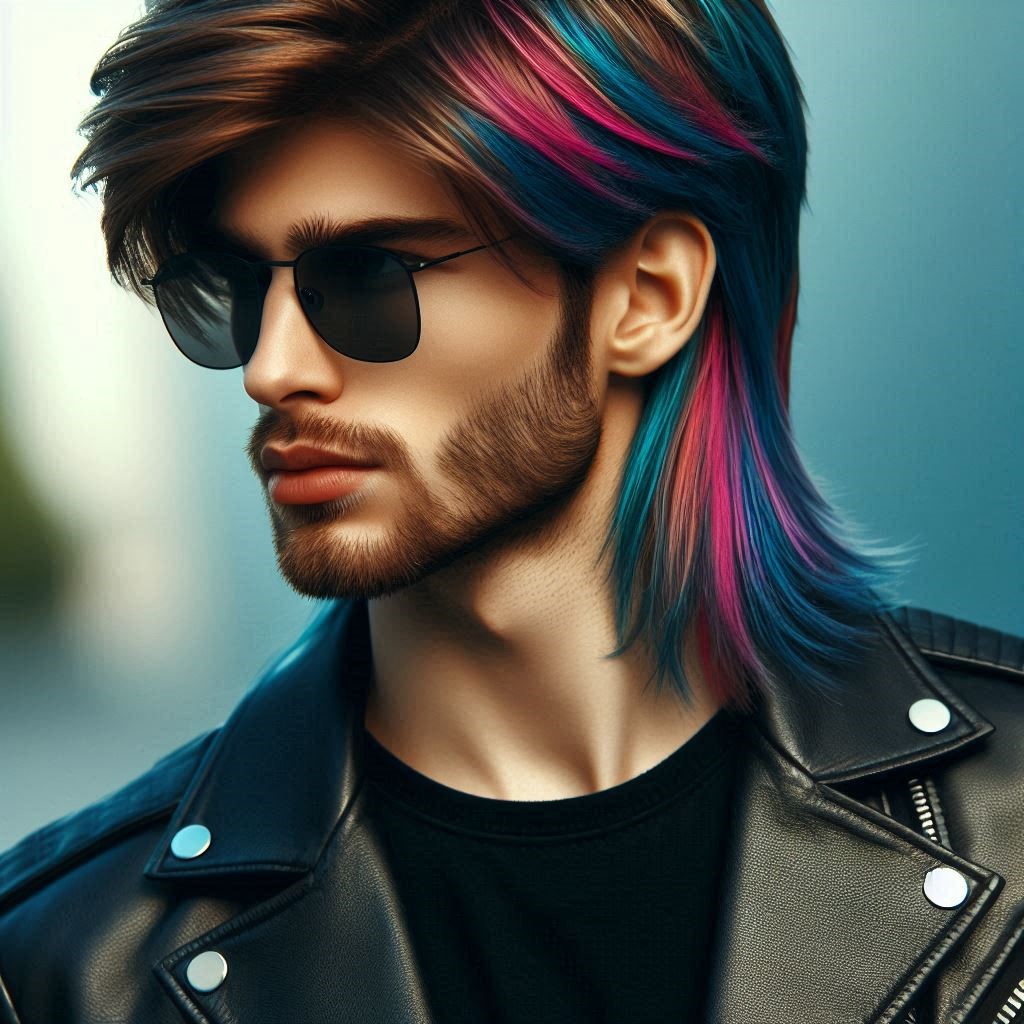 Modern Mullet Straight Hair