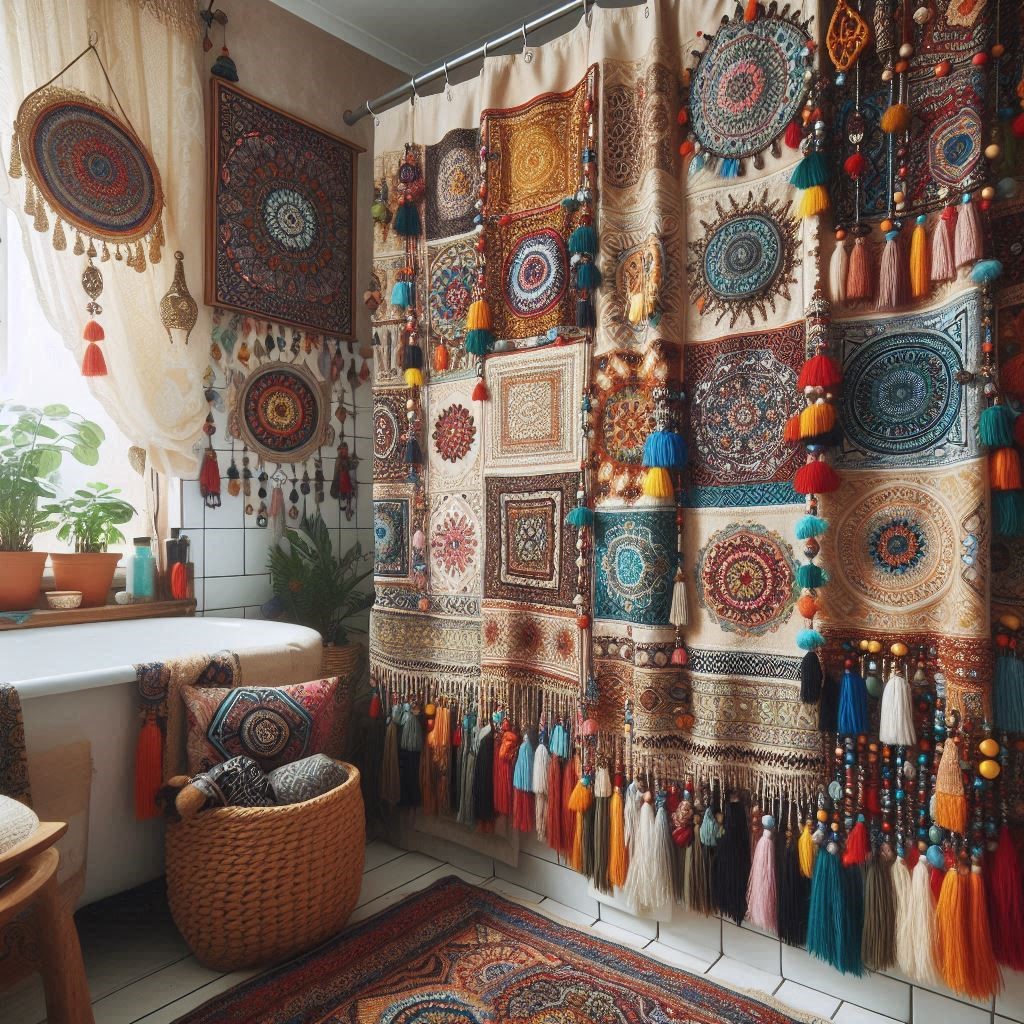 Boho Shower Curtain