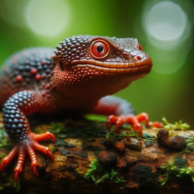 red eyed crocodile skink