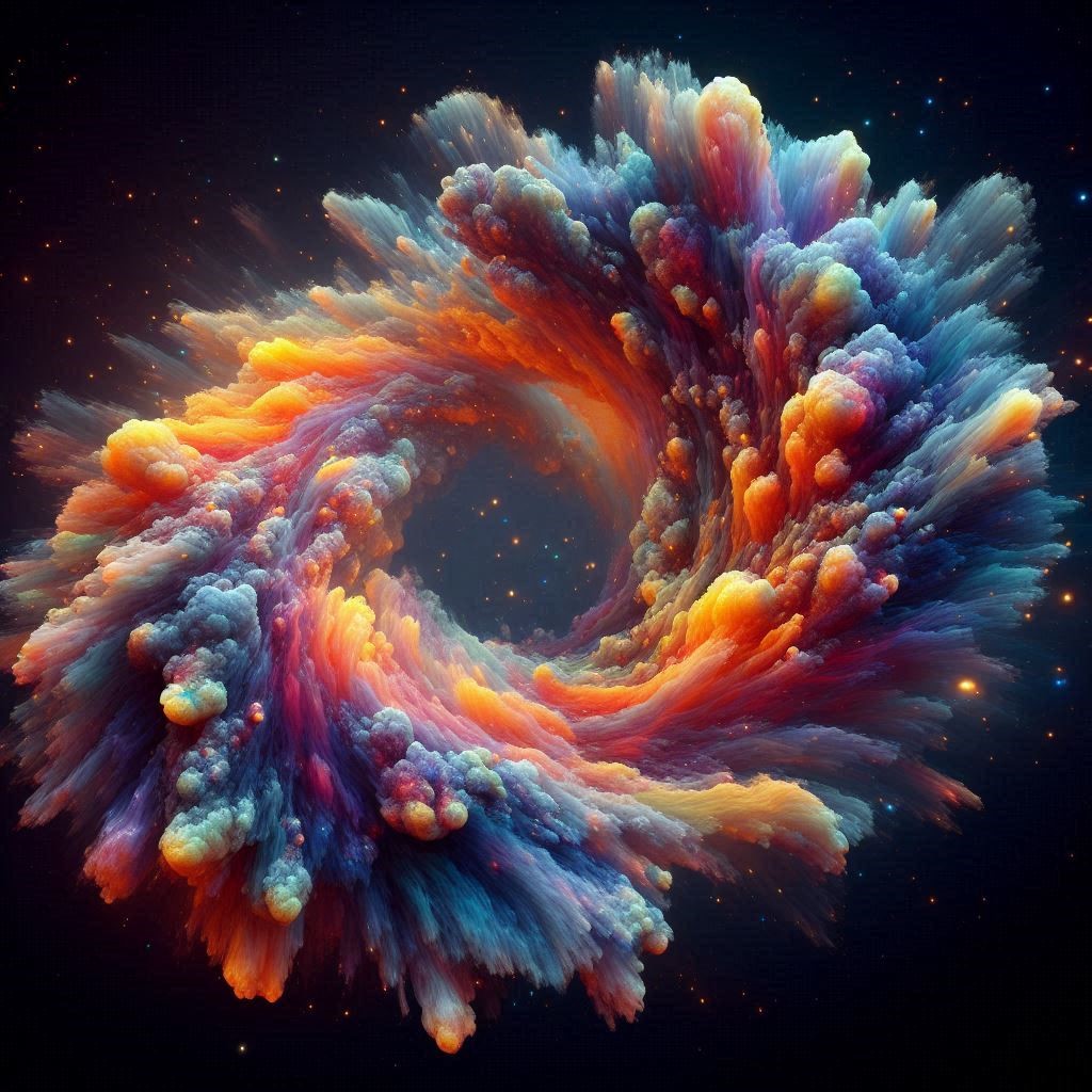 C4D Nebula Stringy