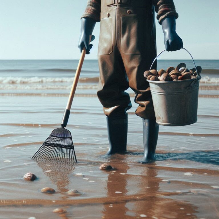 Clam digger trousers