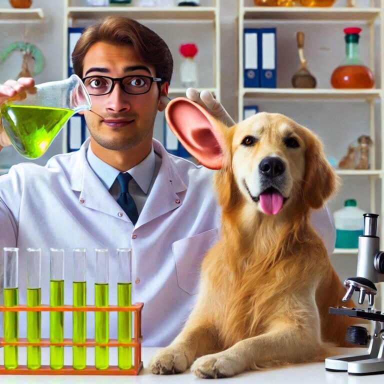 science putting too much oil in dogs ear