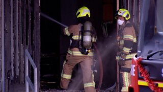 Melbourne synagogue fire